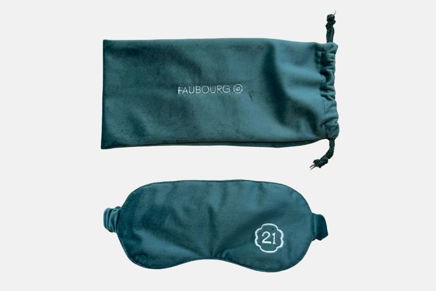 Masque de nuit en velours personnalisable