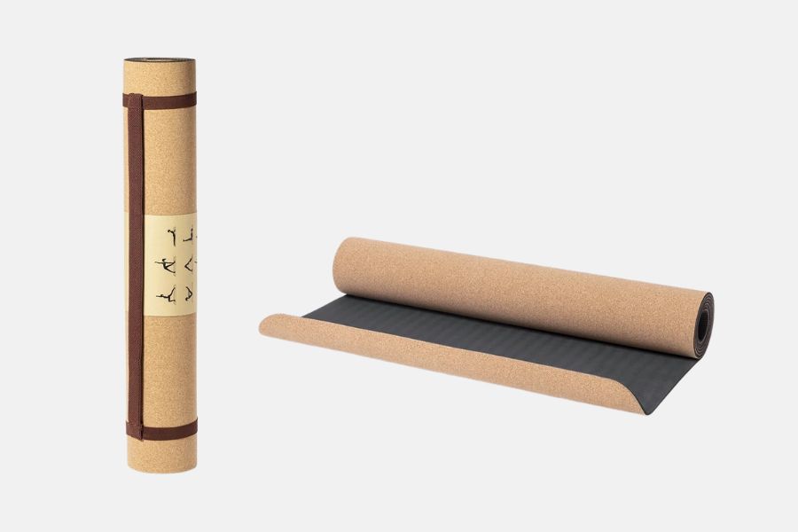 Tapis de yoga personnalisé en liège